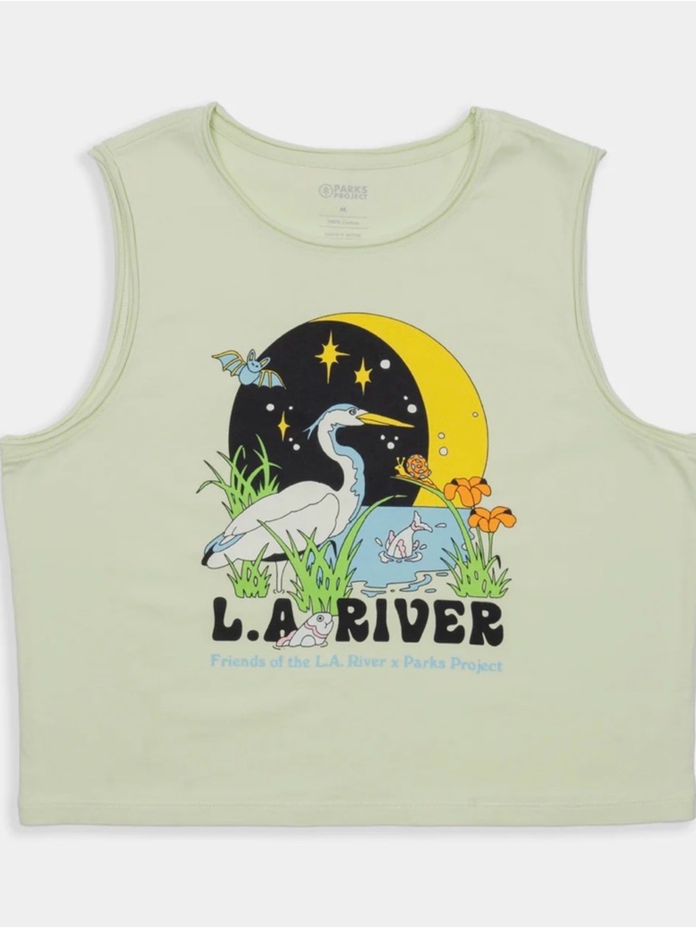 Parks Project LA River heron tank NWT